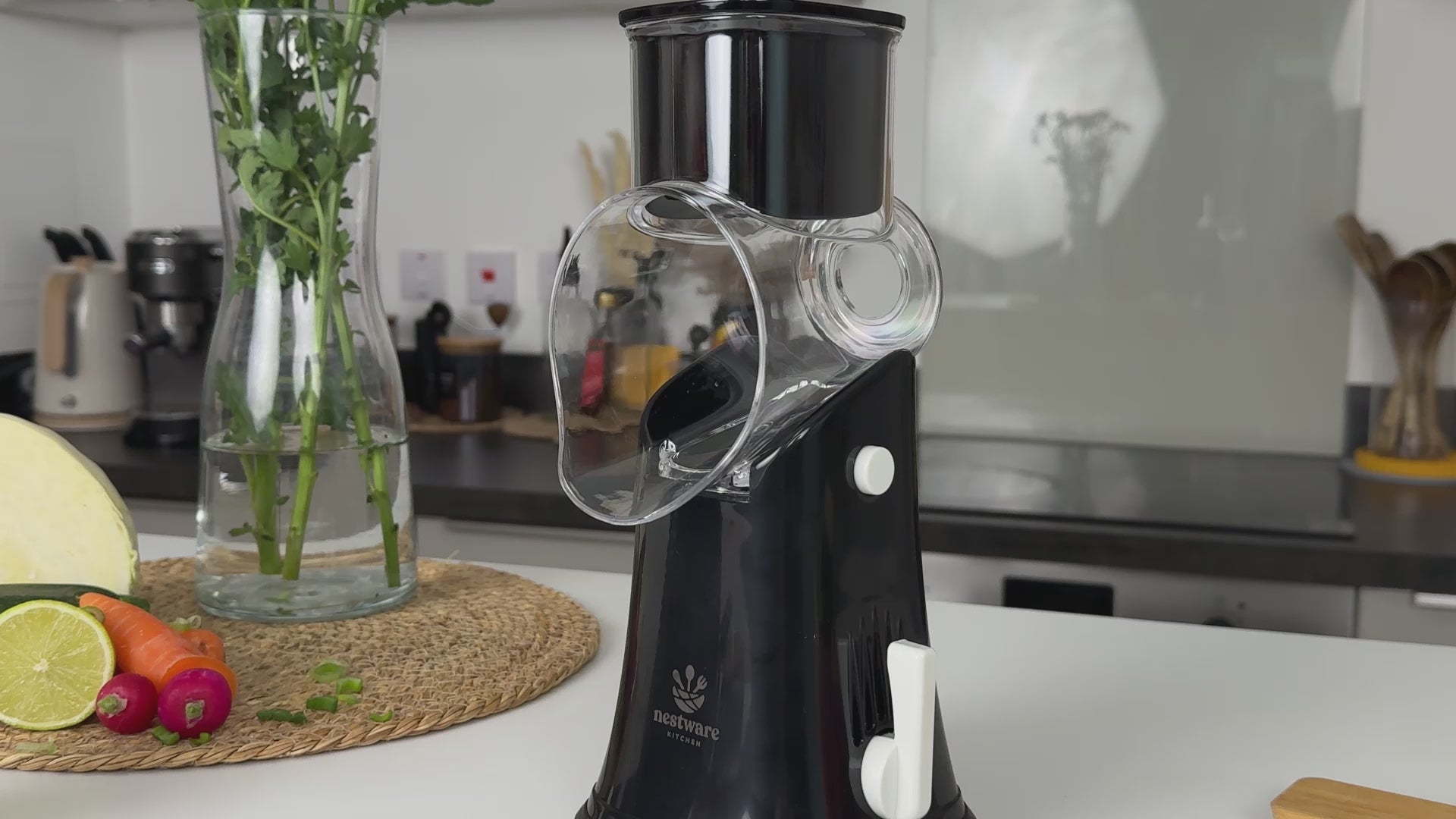 Nestware Kitchen Rotary Cheese Grater - 5 Blades 2